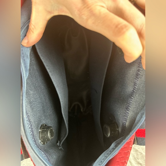 O BAG RED AND NAVY - Picture 3 of 4